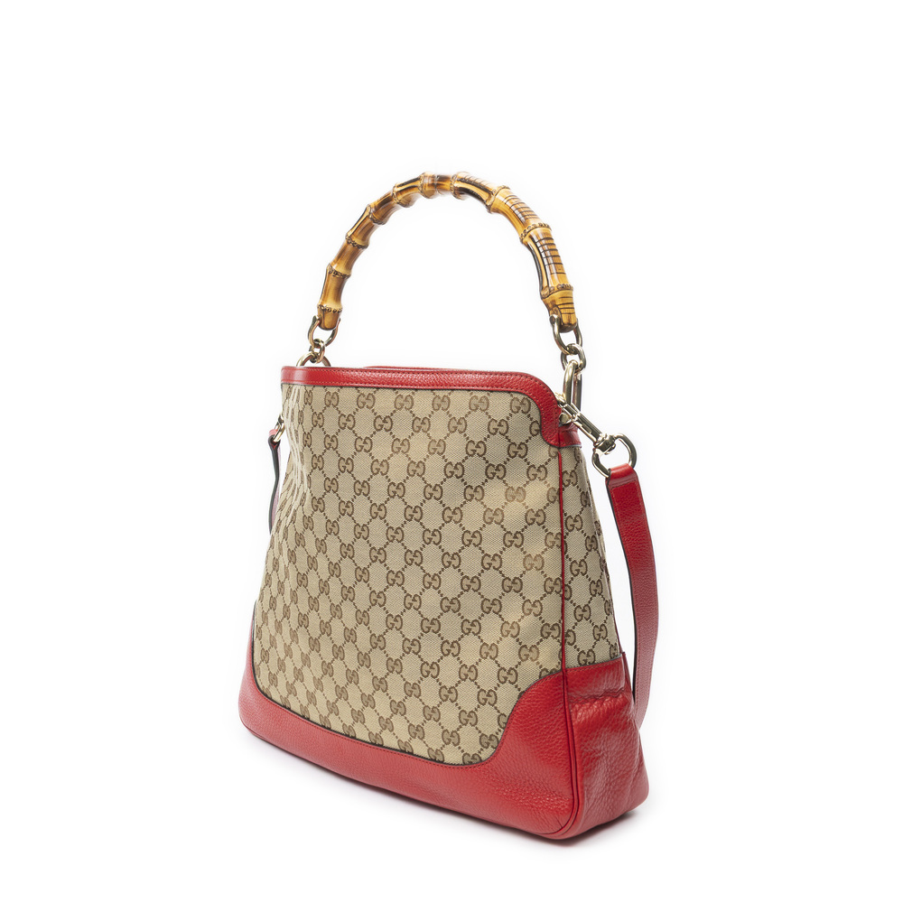 Gucci Medium Diana Bamboo Hobo - Picture 2 of 10